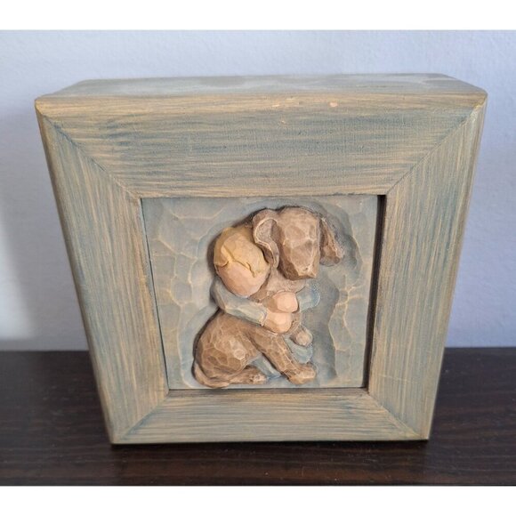 Willow Tree "Hug" Keepsake Box/Pre-owned, EUC - Picture 1 of 6